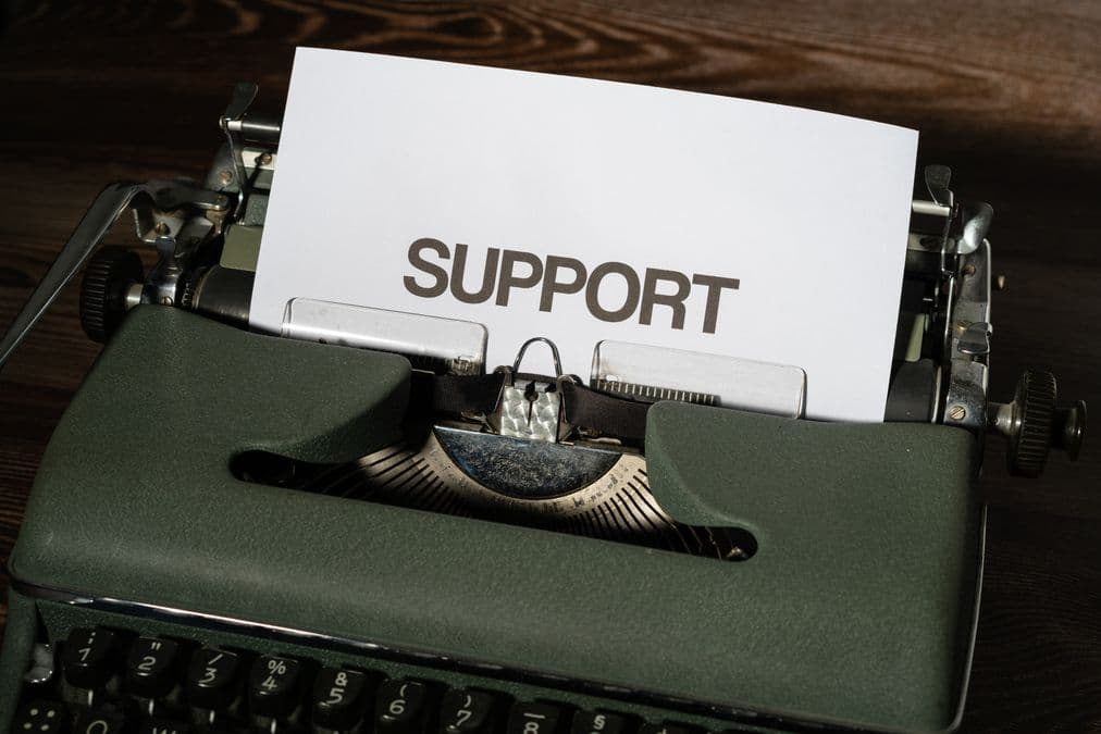 A vintage typewriter representing expired patents entering the public domain